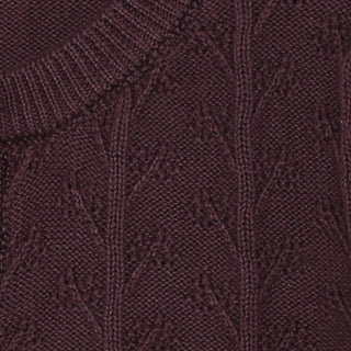 Strickjacke Huckleberrry Violett von Minymo