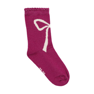 Baumwolle Socken 3er Pack Lila-Violette-Pink von Minymo