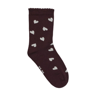 Baumwolle Socken 3er Pack Lila-Violette-Pink von Minymo