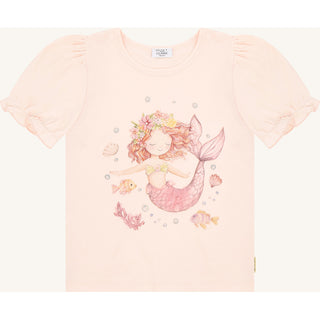 T-Shirt Alma Rosa mit Meerjungrau von Hust & Claire
