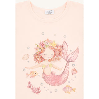 T-Shirt Alma Rosa mit Meerjungrau von Hust & Claire