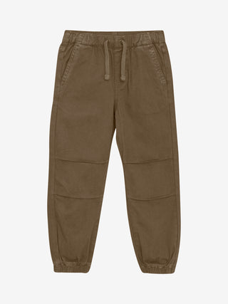 Lange Twill Hose Braun von Minymo
