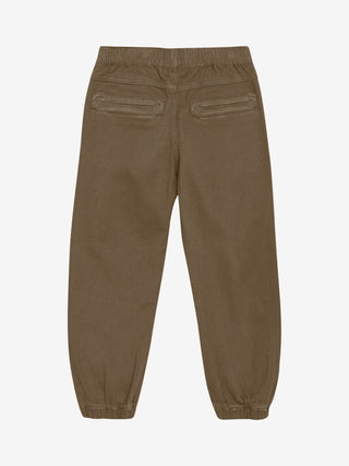 Lange Twill Hose Braun von Minymo