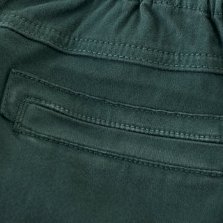 Lange Twill Hose Dark Forest Grün von Minymo