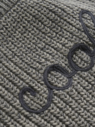 Strickpullover Cool Grau Meliert von Minymo