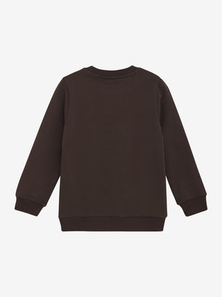 Sweater Braun mit Raketenprint von Minymo