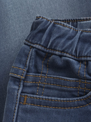 Jeanshose gefüttert Parisian Night Blau von Minymo