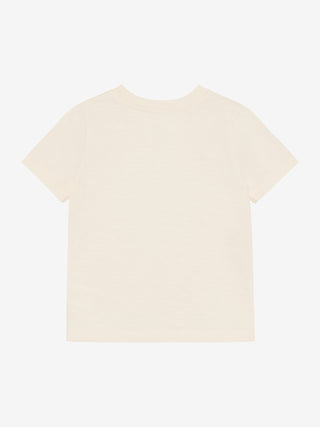 T-Shirt Beige mit Piratenprint von Minymo