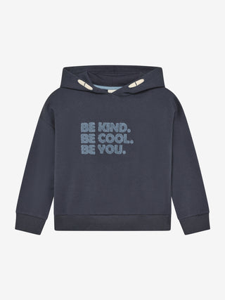Sweatshirt Hoodie Odysses Gray Blau von Minymo