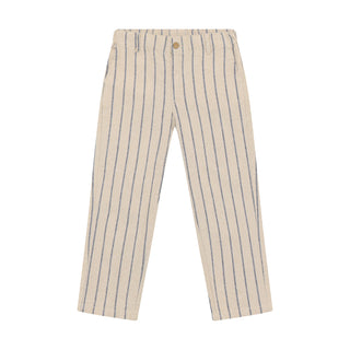 Baumwollhose White Pepper gestreift von Minymo