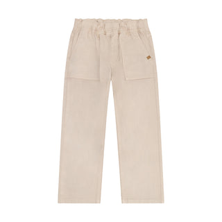 Baumwollhose Feather Gray von Minymo
