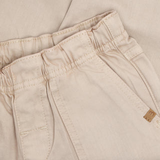 Baumwollhose Feather Gray von Minymo