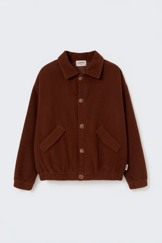 Cordjacke Chocolate Braun von Cozmo