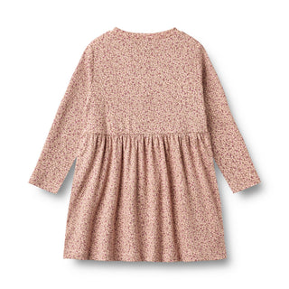 Jersey dress Anna with blue mini floral print from Wheat
