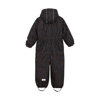 Schneeanzug Ombre Blue mit Stay Cool Print von Minymo