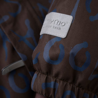 Schneeanzug Ombre Blue mit Stay Cool Print von Minymo