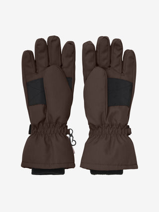 Schnee Finger-Handschuh Bracken Braun von Minymo