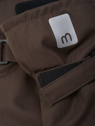 Schnee Finger-Handschuh Bracken Braun von Minymo