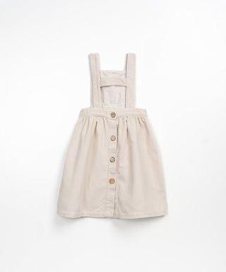 Cord-Kleid Beige für Kinder von Play Up