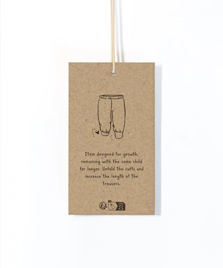 Jersey Leggings für Kleinkinder Amora Beige-Weinrot gestreift von Play Up