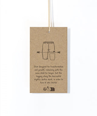 Ripp-Leggings für Kleinkinder Rose Leo von Play Up