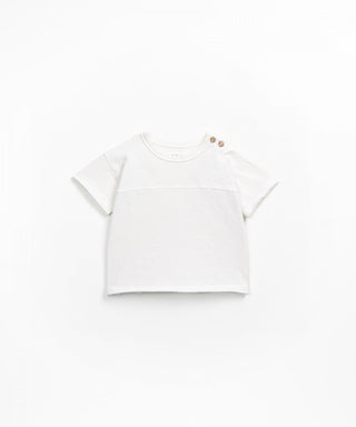 Baby T-Shirt Uni Weiss von Play Up