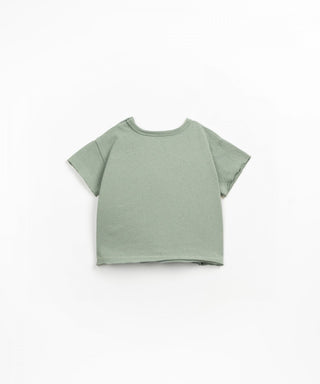 Baby T-Shirt Uni Salbei von Play Up