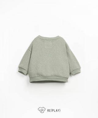 Baby Sweater Madalena Salbei von Play Up