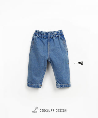 Baby Jeans Denim-Blau von Play Up