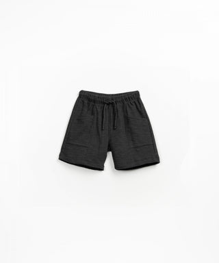 Shorts Schwarz-Grau meliert von Play Up