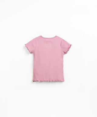 T-Shirt Urze Rosa-Lila von Play Up