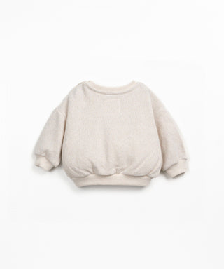 Sweater für Kleinkinder Pencil Beige von Play Up