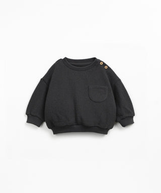 Sweater für Kleinkinder Grafite Schwarz von Play Up