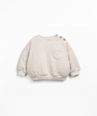 Sweater für Kleinkinder Pencil Beige von Play Up