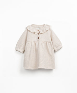 Jersey Kleid für Kleinkinder Pencil Beige von Play Up