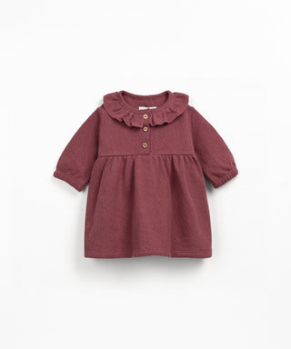 Jersey Kleid für Kleinkinder Amora Weinrot von Play Up