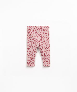 Ripp-Leggings für Kleinkinder Rose Leo von Play Up