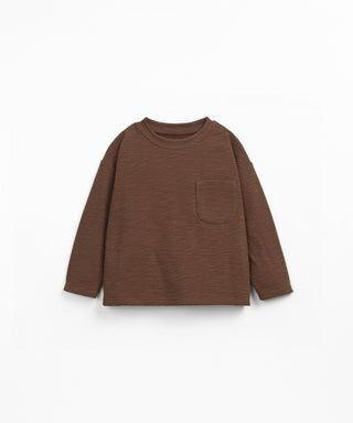 Langarm-Shirt Tones Terra Braun von Play Up
