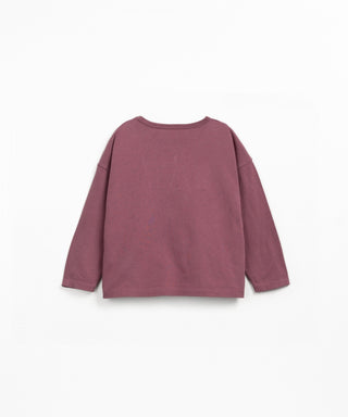 Langarm-Shirt Amora Weinrot von Play Up