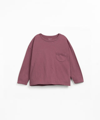 Langarm-Shirt Amora Weinrot von Play Up