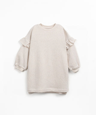 Jersey Kleid Pencil Beige von Play Up