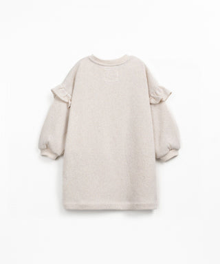 Jersey Kleid Pencil Beige von Play Up