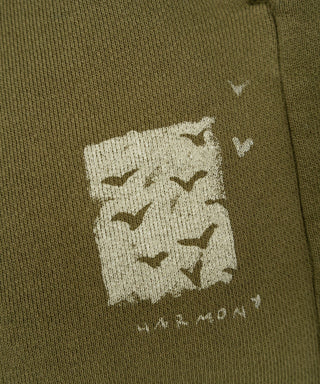 Baumwoll-Shorts Grün von Play Up