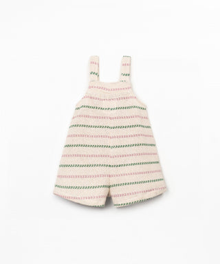 Jumpsuit Beige mit Streifen von Play Up