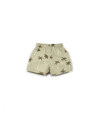Baby Badeshorts Khaki mit Ananasprint von Play Up