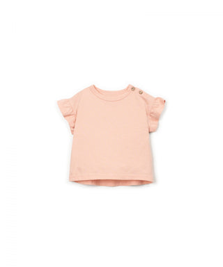 Baby T-Shirt Tulip Coral von Play Up