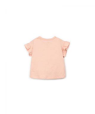 Baby T-Shirt Tulip Coral von Play Up