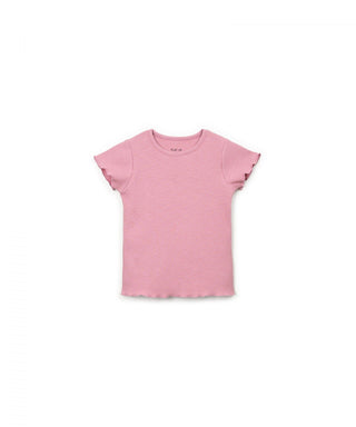 T-Shirt Sculpture Violett von Play Up