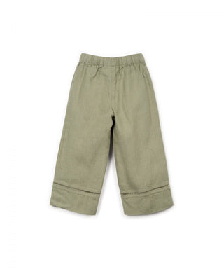 Leinen Hose Khaki von Play Up
