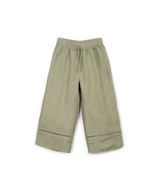 Leinen Hose Khaki von Play Up